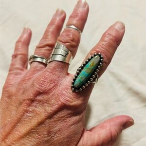 Kinsman turquoise sterling silver ring